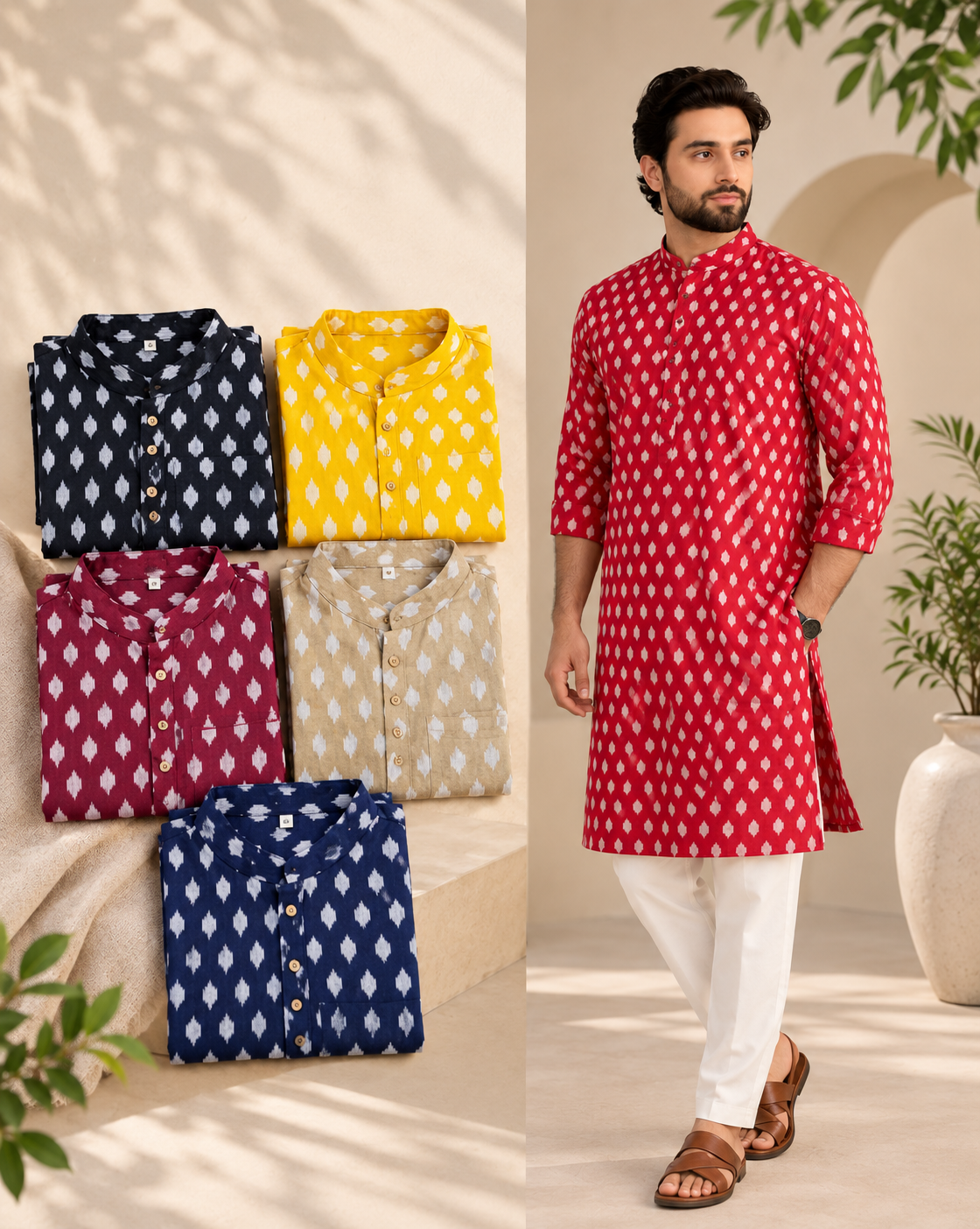 Men’s Khadi Kurta Collection